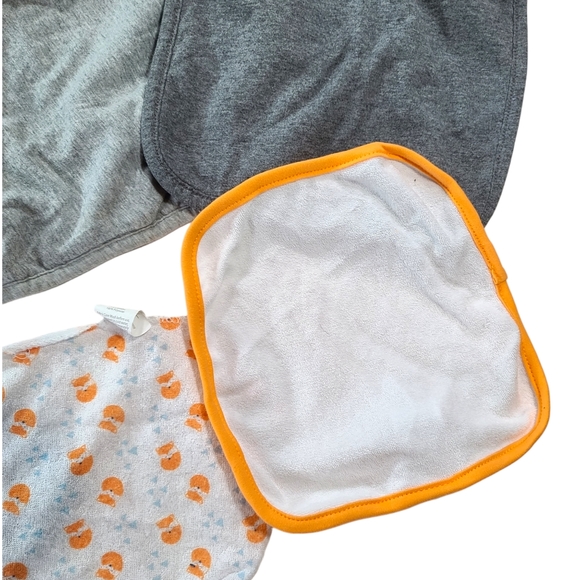 Assorted Baby Burp Cloths Bundle of 9 - Picture 3 of 8